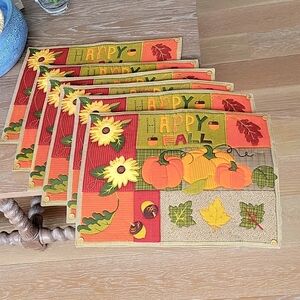 Fall placemats